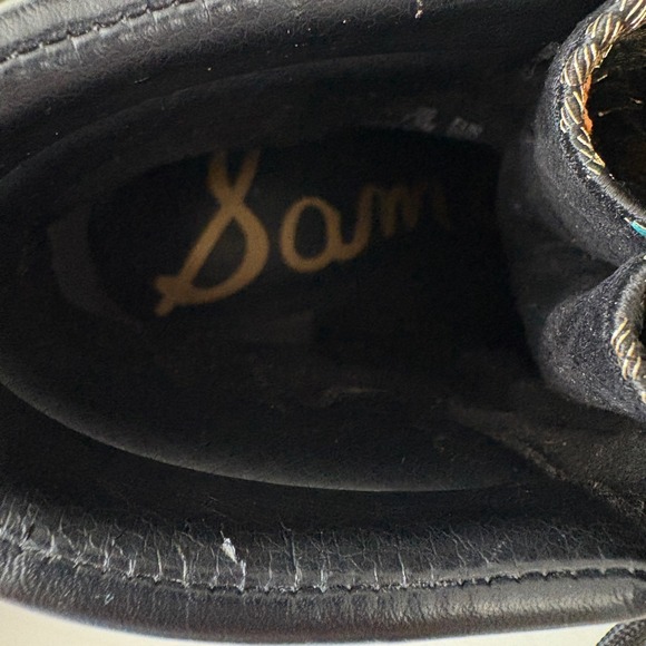 Sam Edelman Darrah‎ Floral Jacquard Lace Up Ankle Boots Size 7.5M - Picture 10 of 16